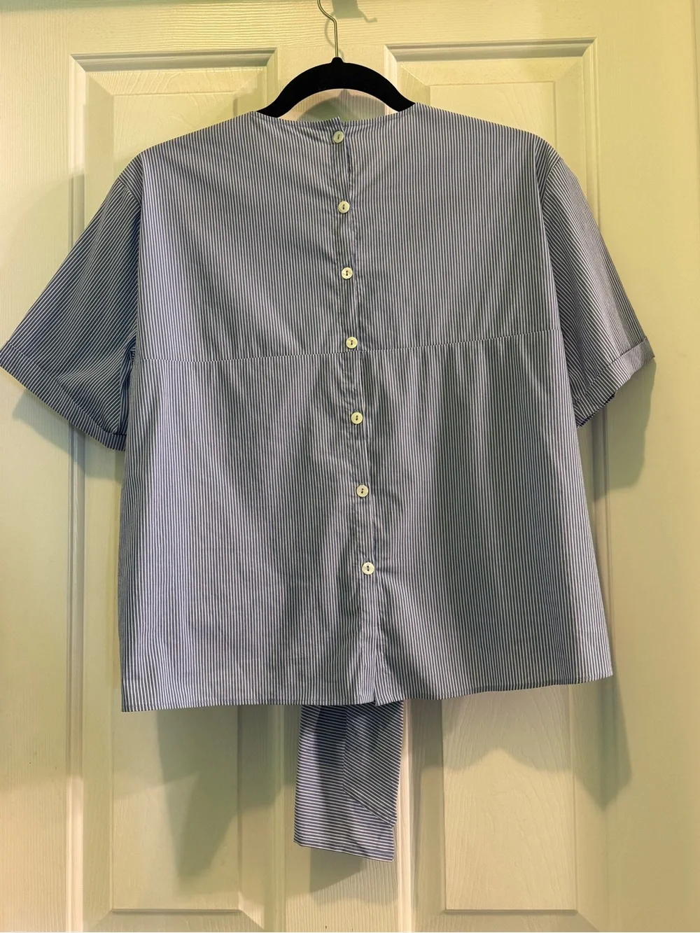 Zara crisp pinstripe